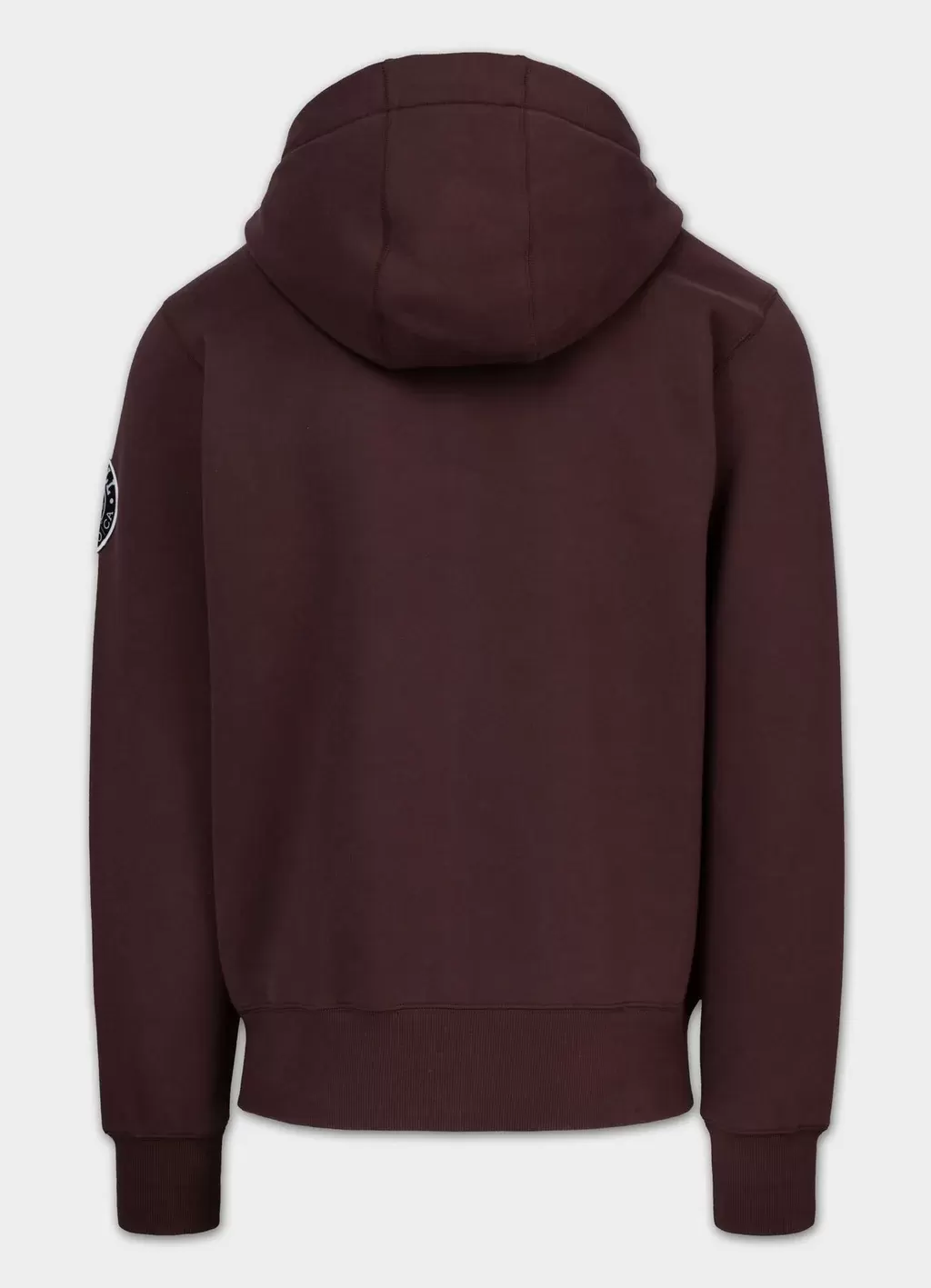 Zip-up hoodie NORTON - BURGUNDY - 7