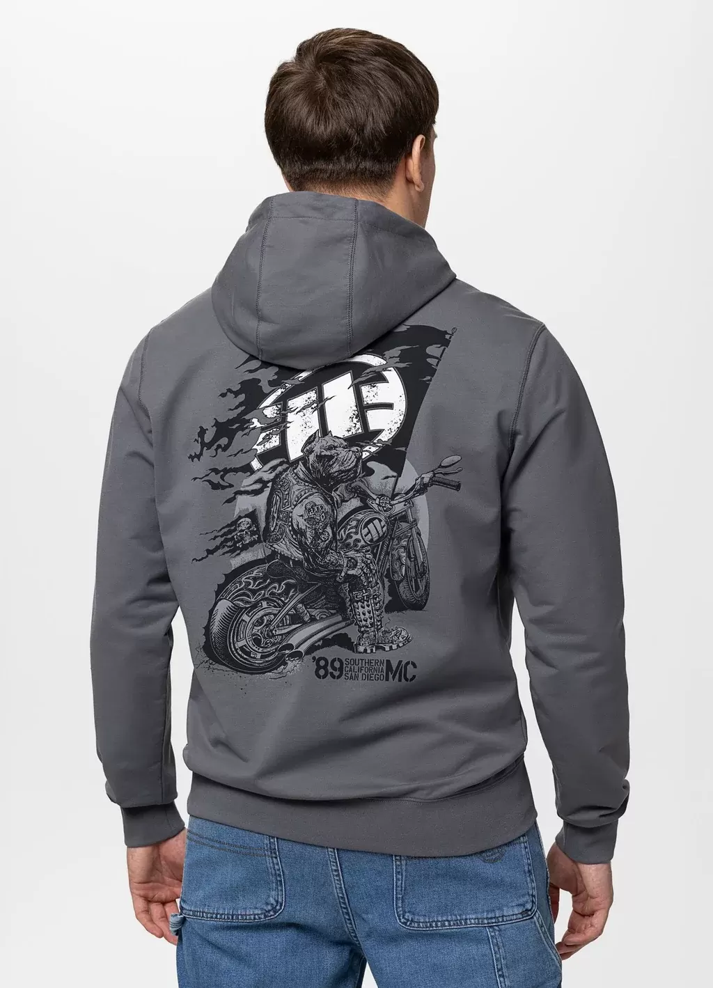 Hoodie MC - DUKSERICA - GREY - 10