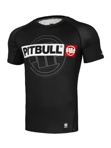 Pitbull - HILLTOP SPORTS - BLACK - Rashguard