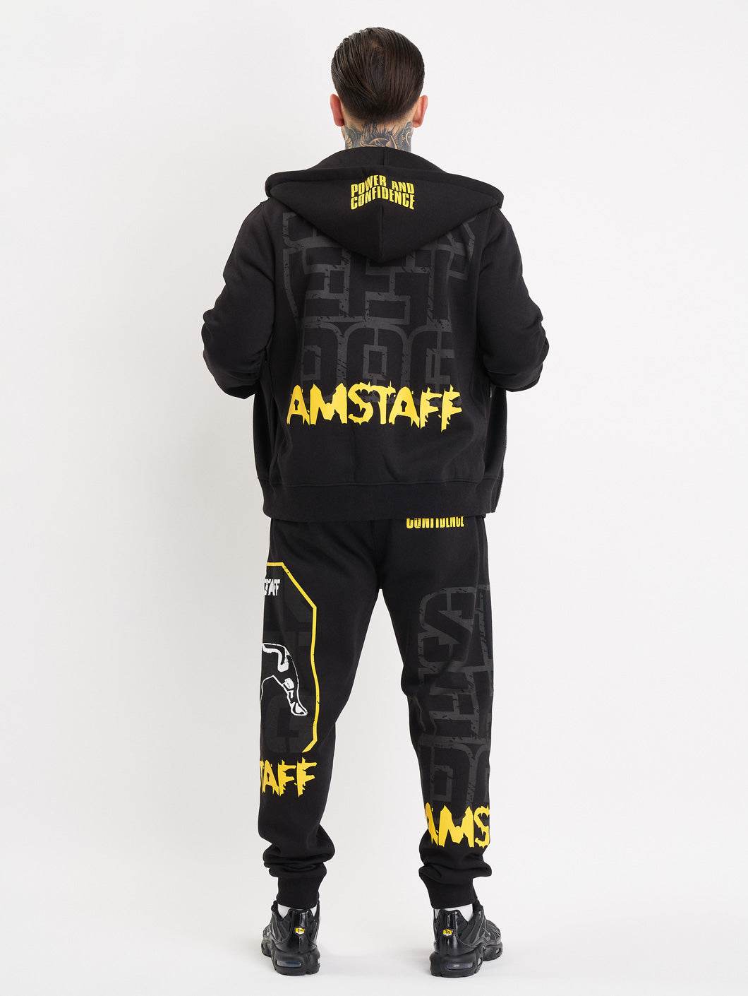 AMSTAFF - Solinor Zip - BLACK - Dukserica - 4