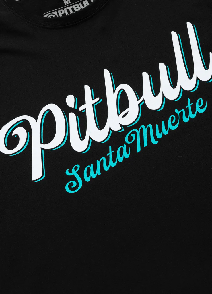 Pitbull - SANTA MUERTE 24 - BLACK - Majica - 5