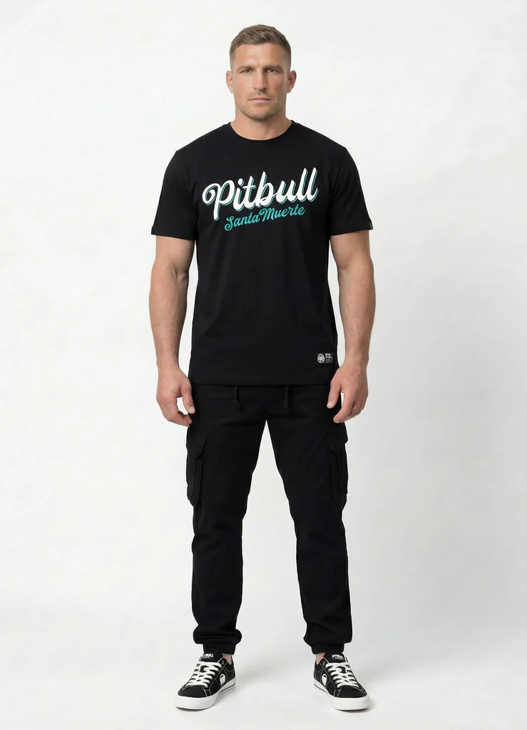 Pitbull - SANTA MUERTE 24 - BLACK - Majica - 8