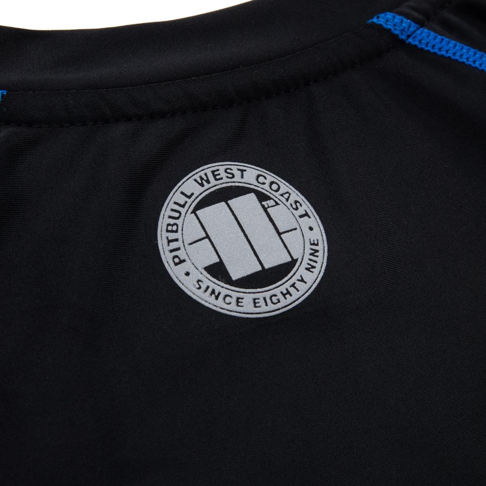 Pitbull - Compression PRO PLUS BLUE - BLACK - Rashguard - 3