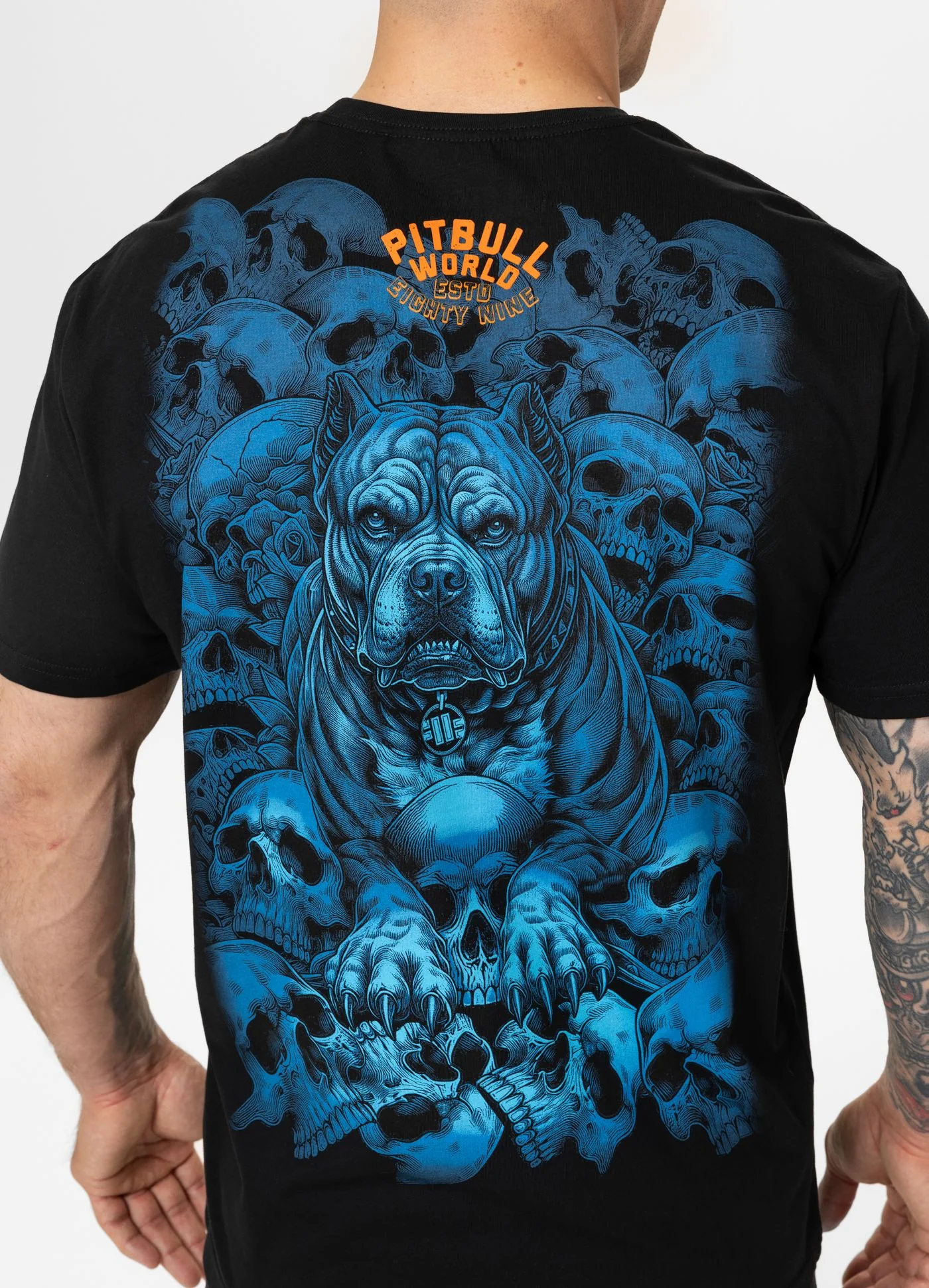 Pitbull - GUARDIAN ANGEL - BLACK - Majica - 10