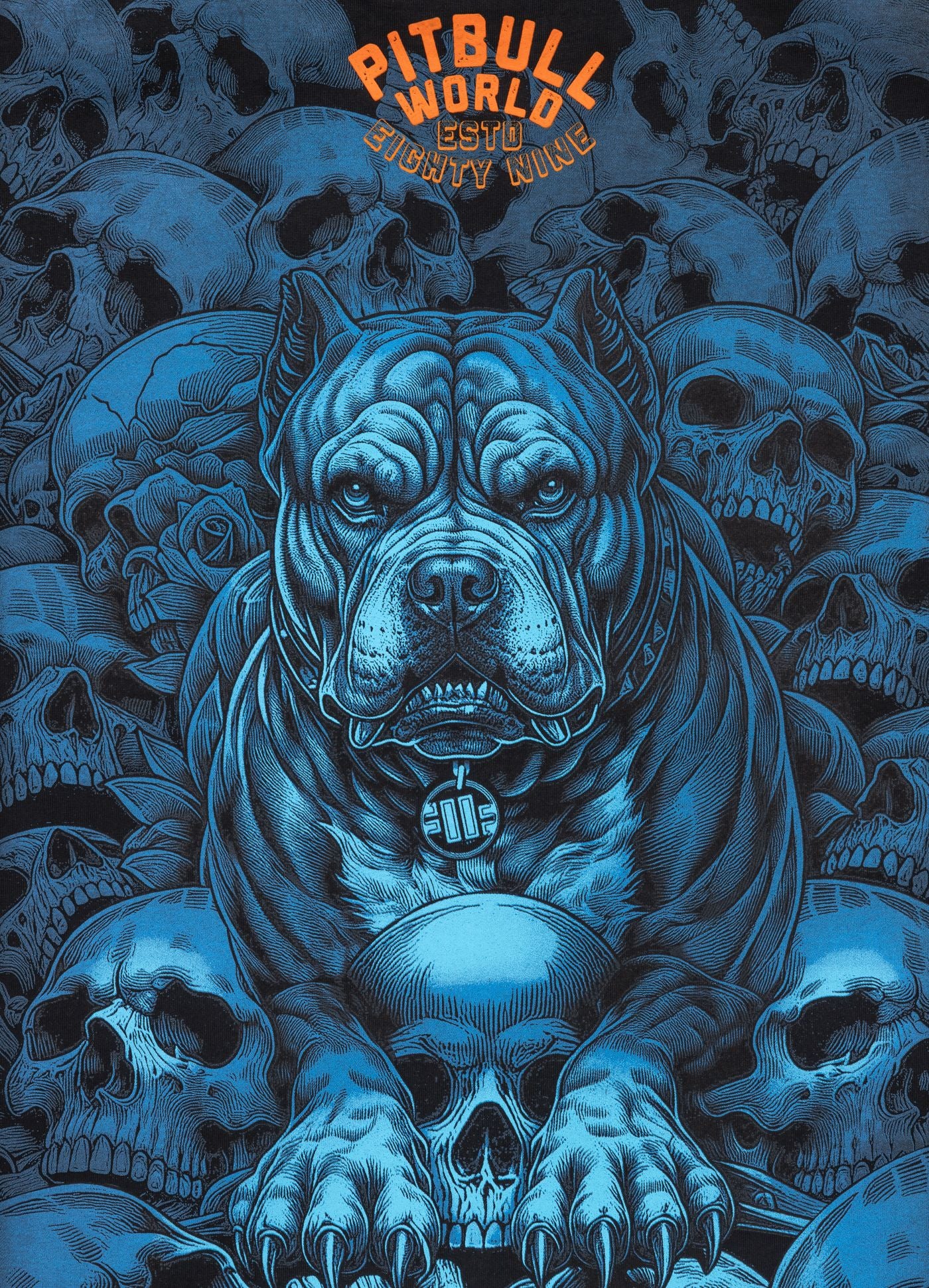 Pitbull - GUARDIAN ANGEL - BLACK - Majica - 5