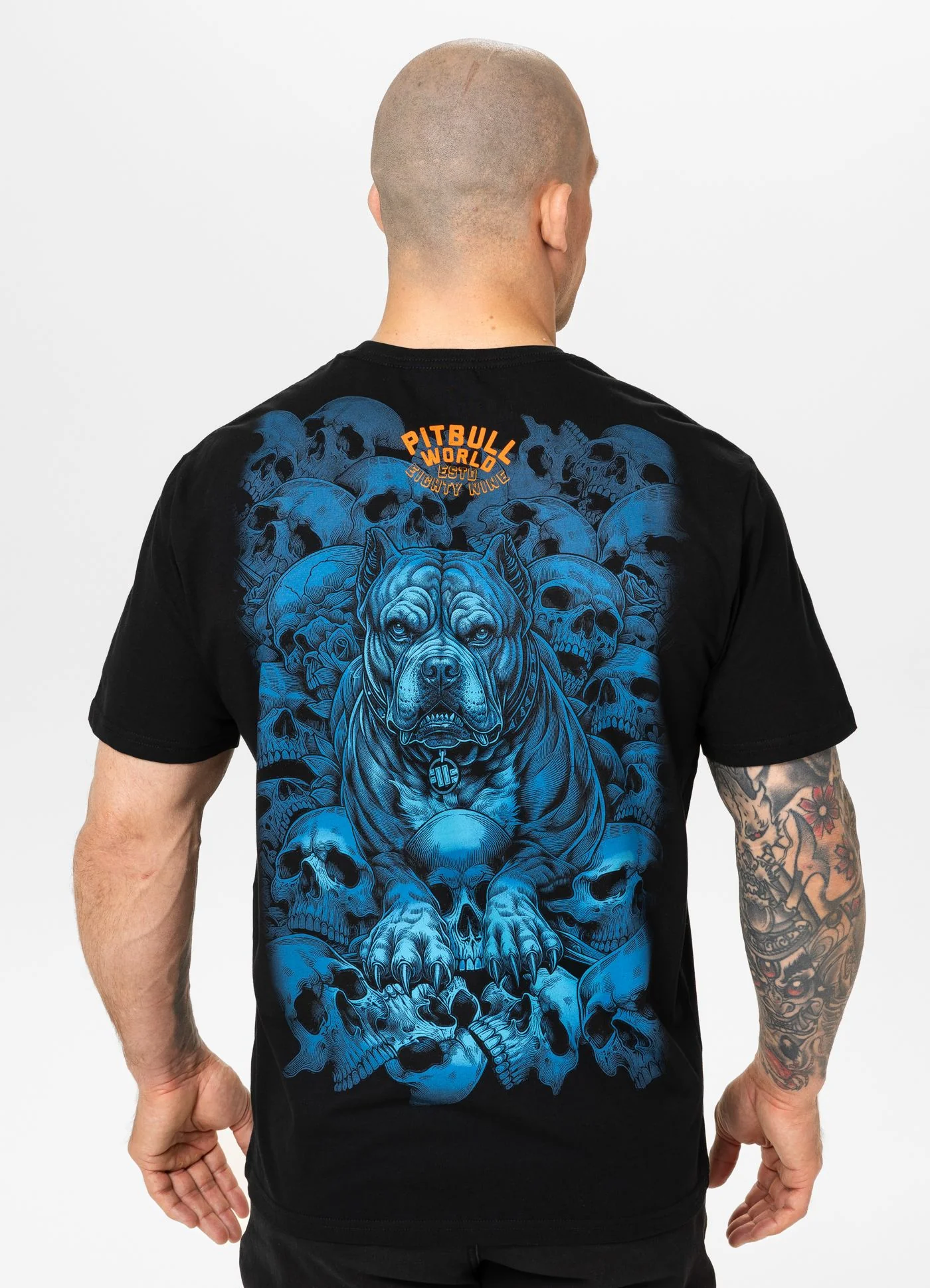 Pitbull - GUARDIAN ANGEL - BLACK - Majica - 9