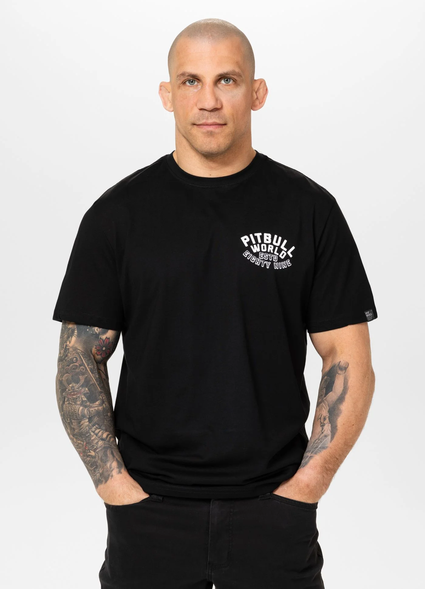 Pitbull - HERO - BLACK - Majica - 6