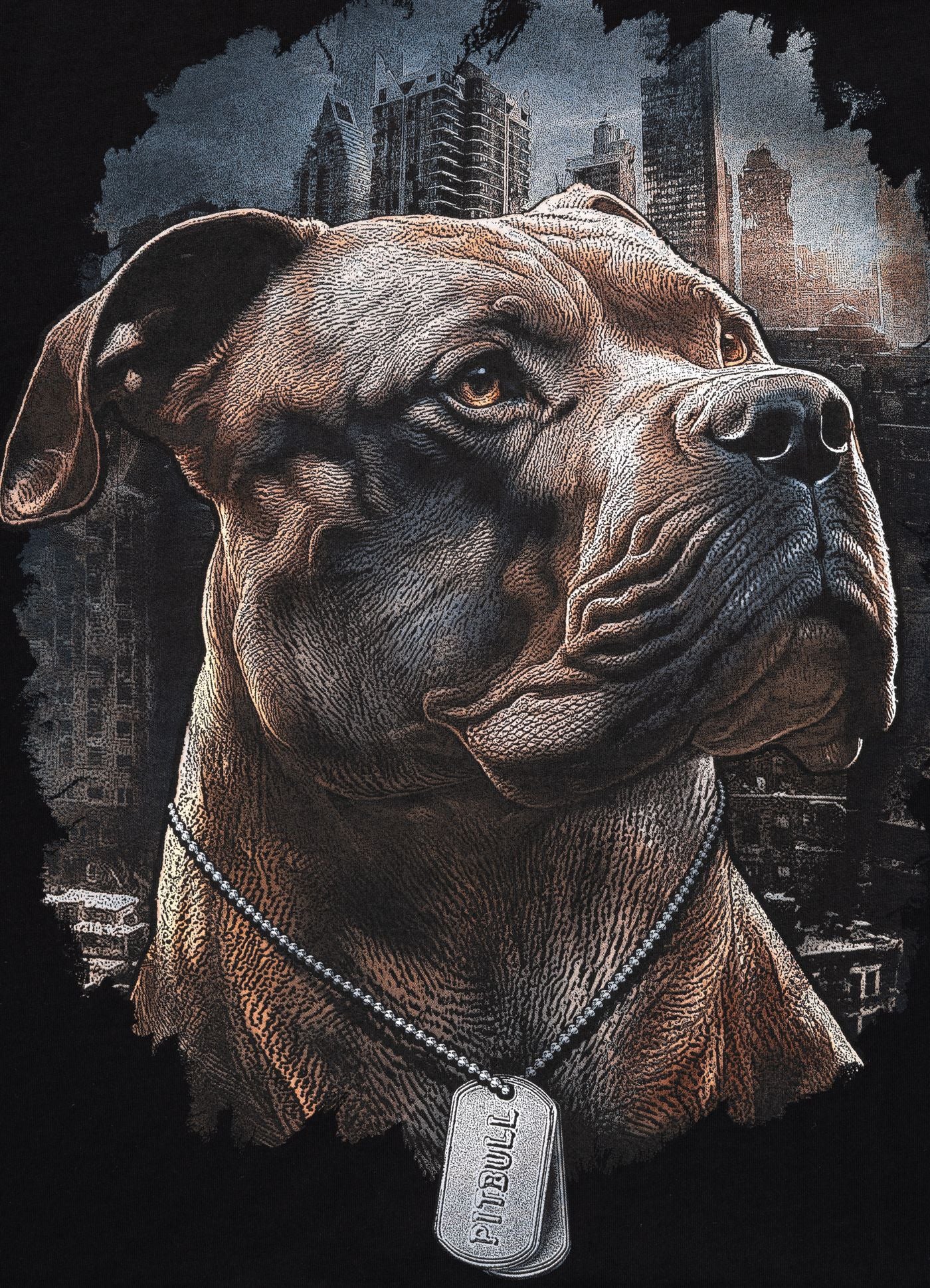 Pitbull - HERO - BLACK - Majica - 9